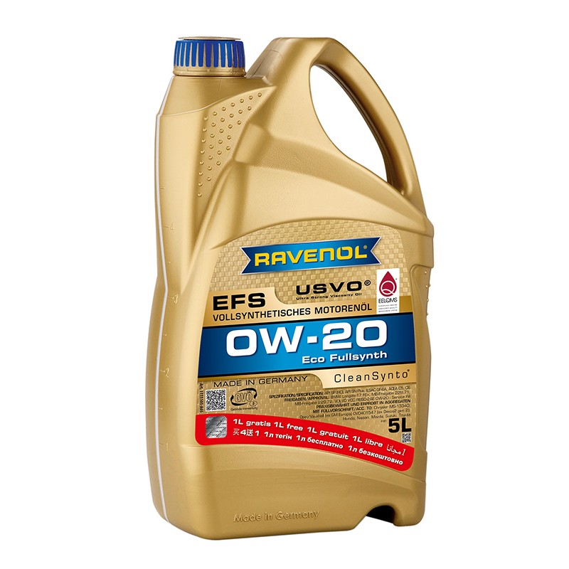 RAV FES SAE 0W-30 5L USVO PROMO 4+1