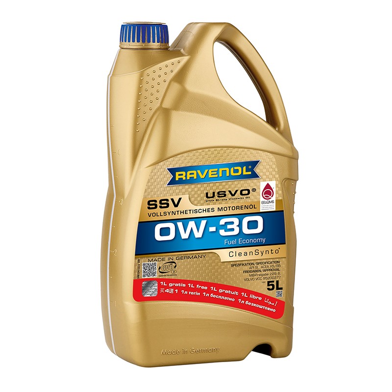 RAV SSV Fuel Economy 0W-30 5L USVO PROMO 4+1