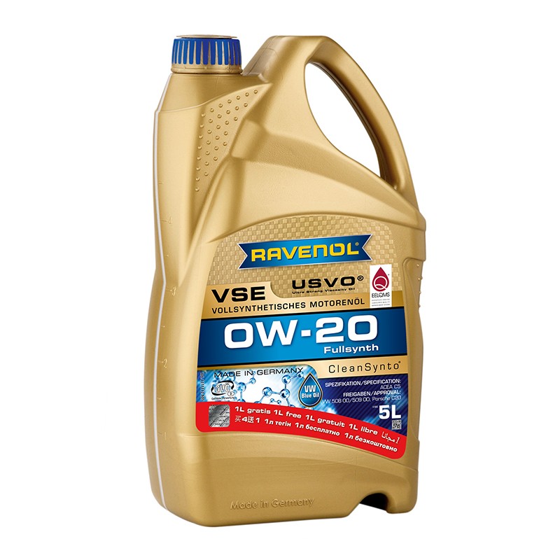 RAV VSE 0W-20 5L PROMO 4+1