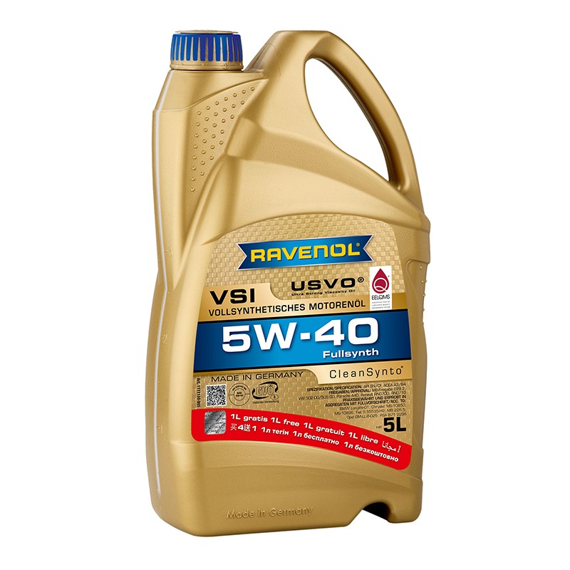RAV VSI SAE 5W-40 5L USVO PROMO 4+1